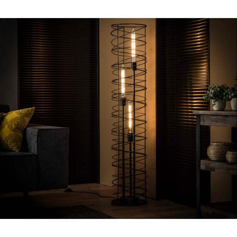 ZI Floor lamp 3L spiral Ø28 cylinder